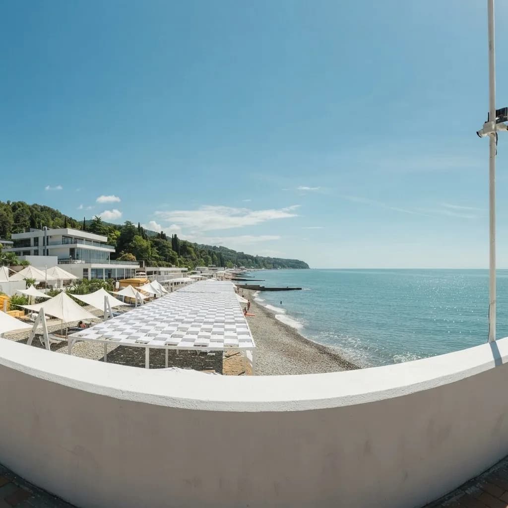 Пляж Bridge resort