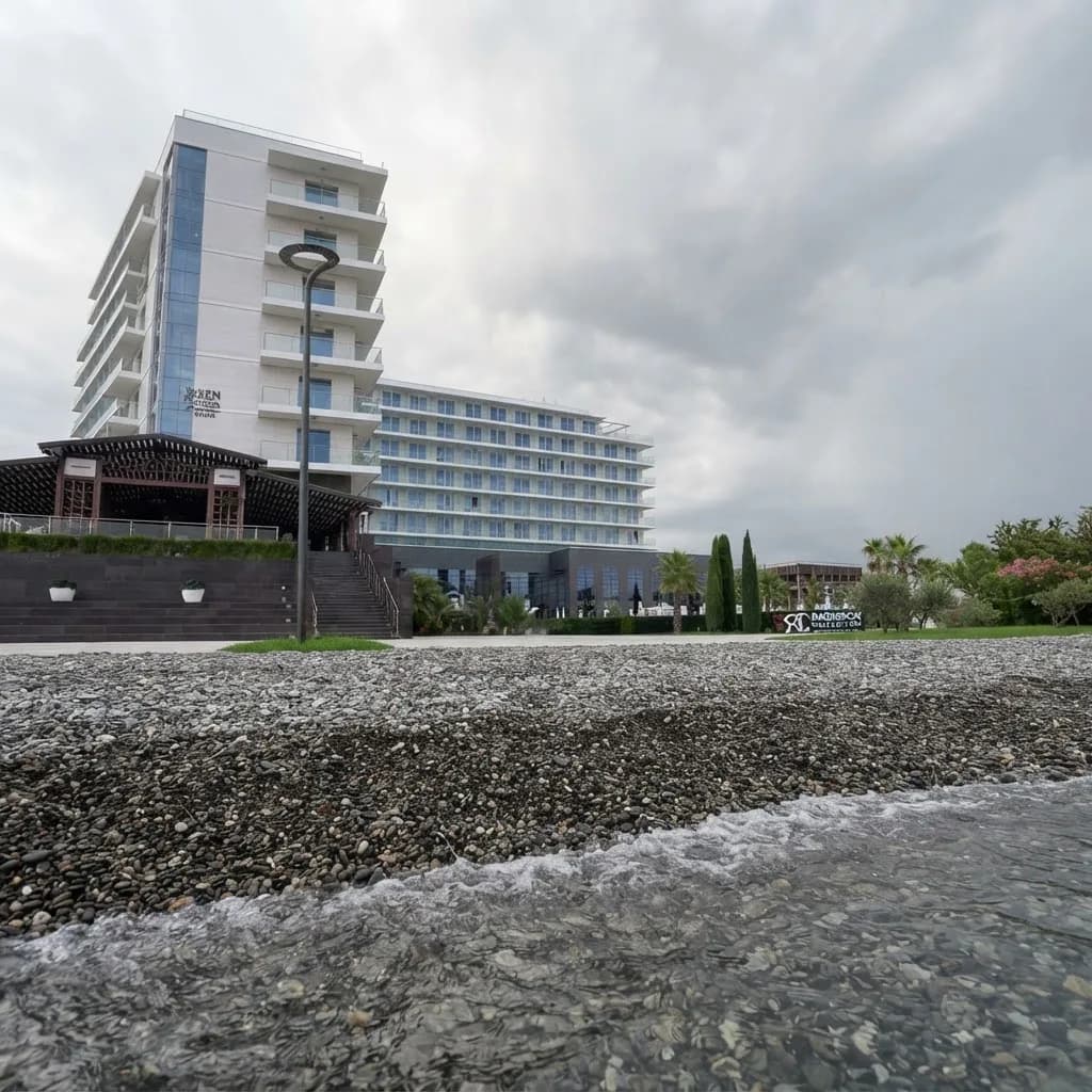 Пляж Radisson Collection Paradise Resort & SPA Sochi