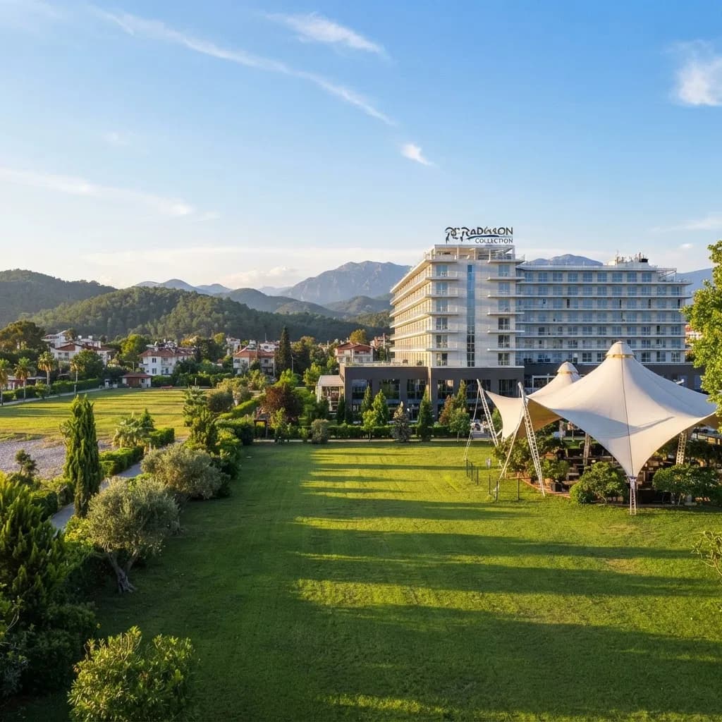Пляж Radisson Collection Paradise Resort & SPA Sochi