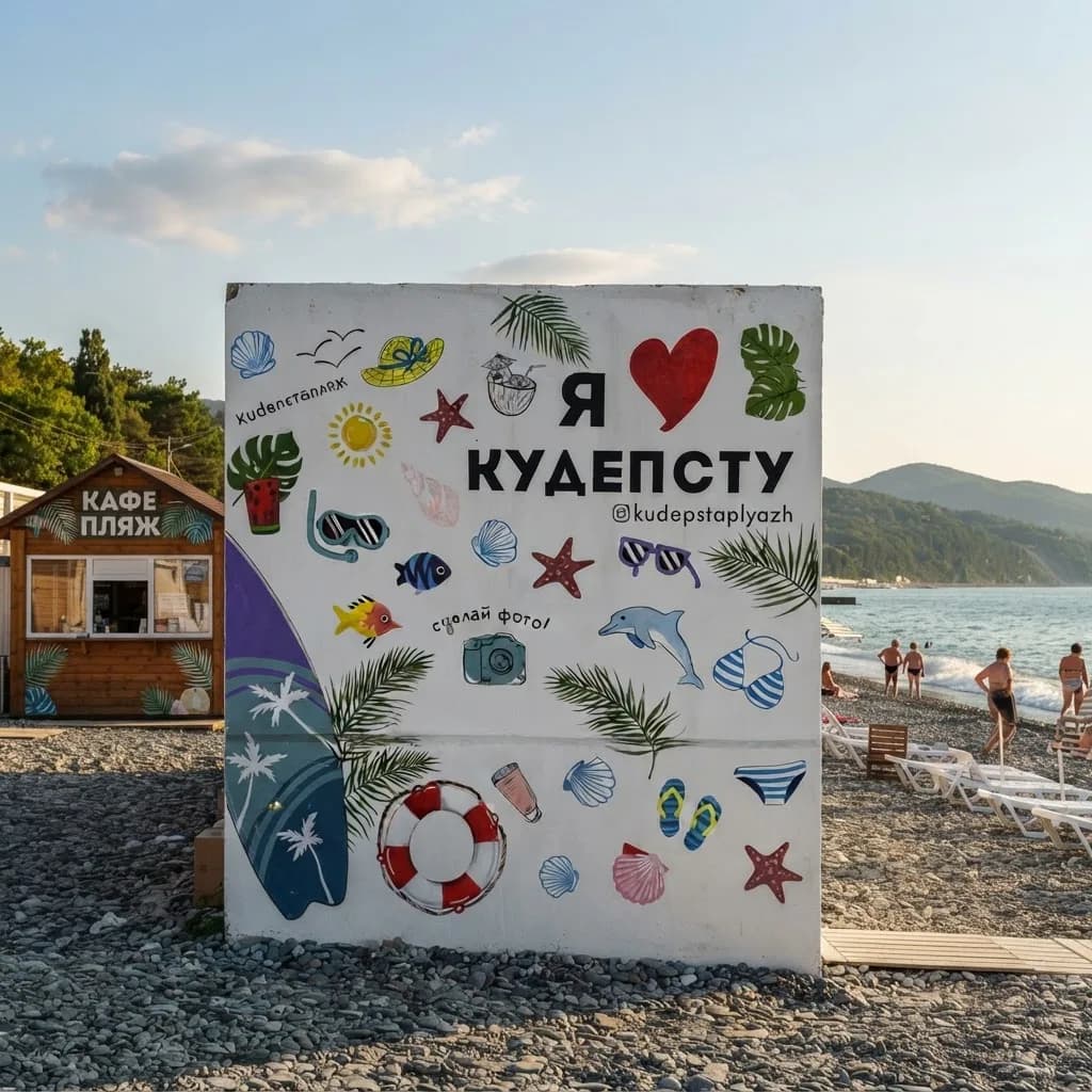 Пляж Санаторий «Кудепста»